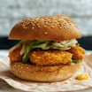 //Neu// Crunchy Chicken Nuggets Burger